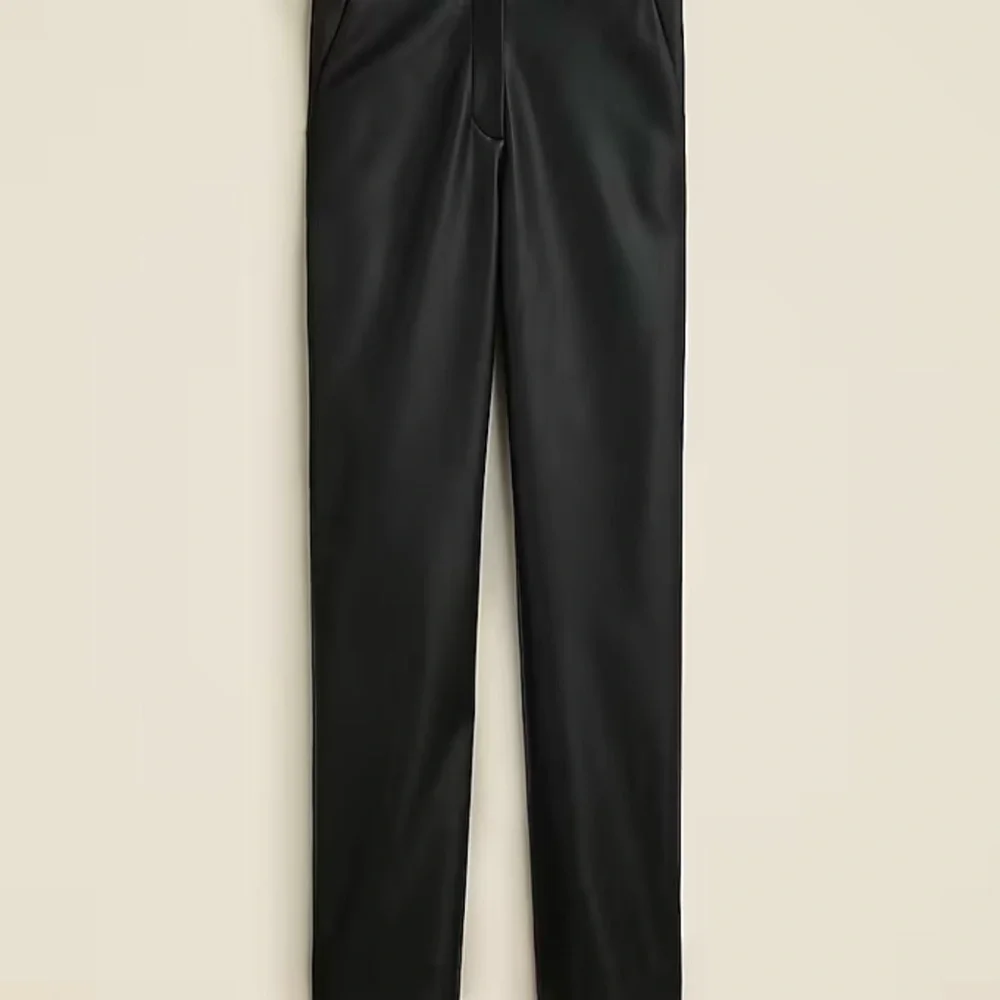 Brand New With Tags J Crew Kate straight-leg Pant in Faux Leather Size 20 - Picture 5 of 6